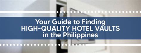 hotel vaults philippines|Vaults .